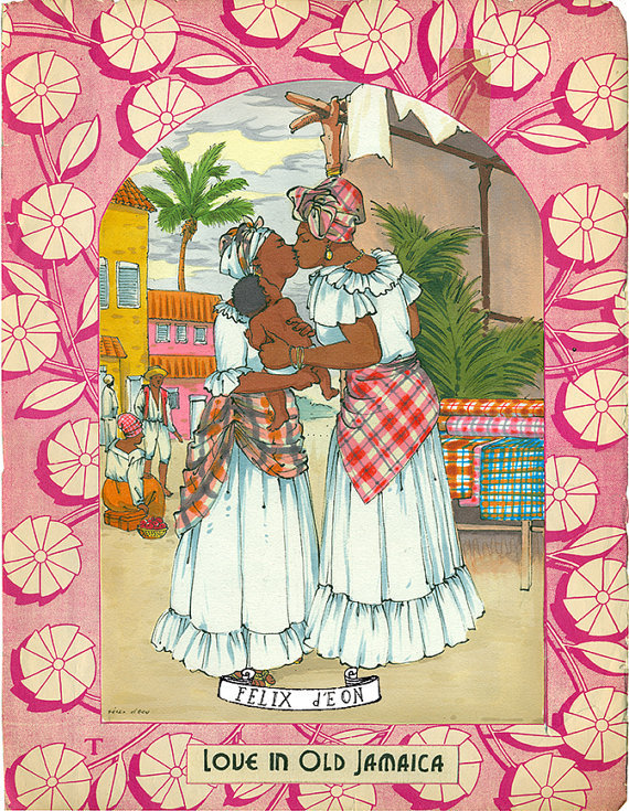 felixdeon: A collection of paintings on Lesbian themes by Felix d’Eon. They can