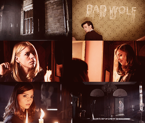 badwolfrun: Clara and the Doctor explore a “haunted” mansion and Clara has a conver