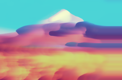 lunarcy:  mountain range 