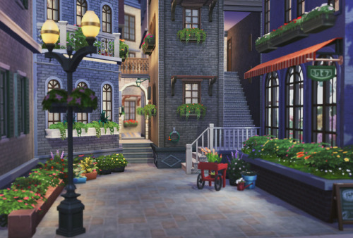 [Lot: Fake Alleyscape]find on online Gallery.origin ID:simadakoNo CC.30x20.only for shooting set.*us