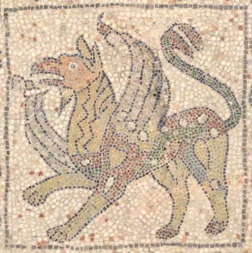 fuckyeahwallpaintings: Floor mosaic fragments of San Giovanni Evangelista, Ravenna, Italy, 1213 Phot