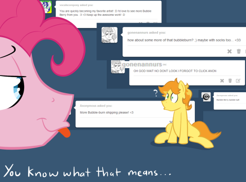 acstlu:  you guys sure do love them brightly colored gay ponies  X3
