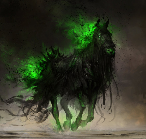 fantasy-art-engine:Glory, Ruin, Despair and Fear by Daniel Kamarudin