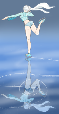 solardoodles:  She is able to ice skate without pants because she’s the Ice Queen. 