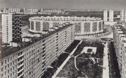 architectureofdoom:  Matveevsky housing, Moscow. View this on the map 