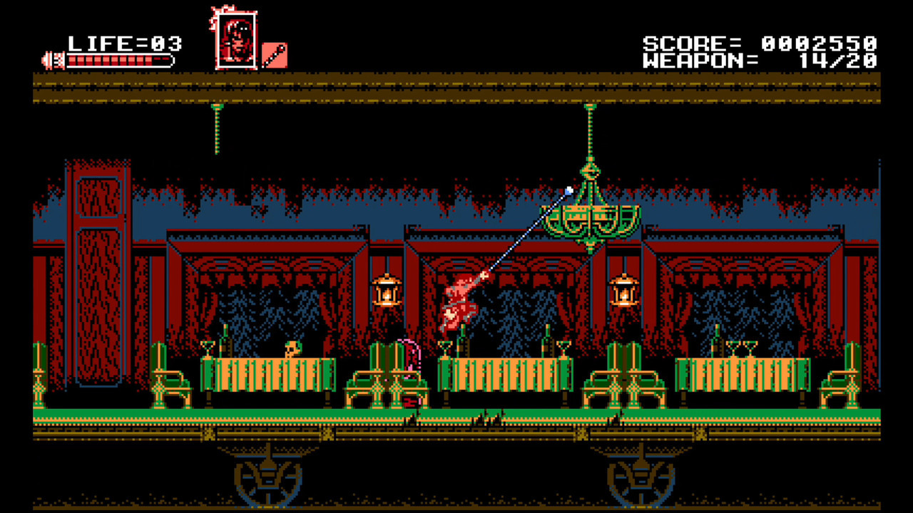 pixelartus: Bloodstained: Curse of the Moon is a new NES styled Castlevania-esque