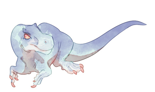 Smol baby cloud megalosaurus!