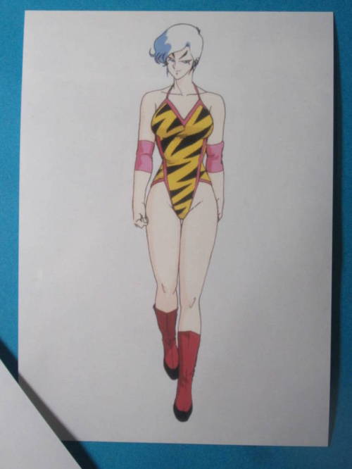 animenostalgia: Wanna-Be’s key &amp; character art (1986)