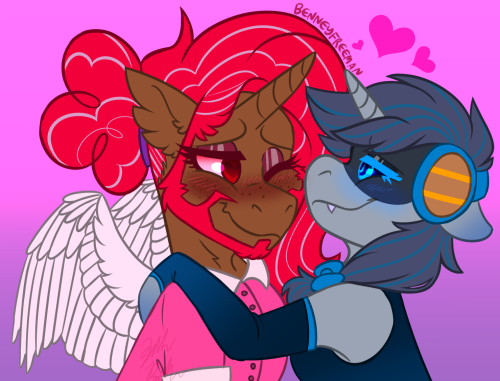 ponies as usual i see. yes ive been rping as lovecore gordon on ponytown and YES hes dating a they/t