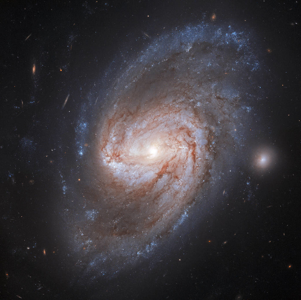 Hubble Views a Galaxy Burning Bright by NASA Hubble