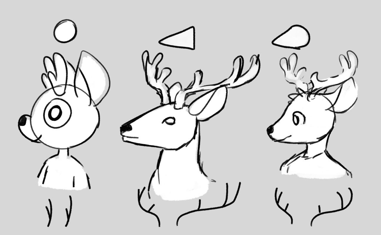 Keep calm and draw deer on Tumblr