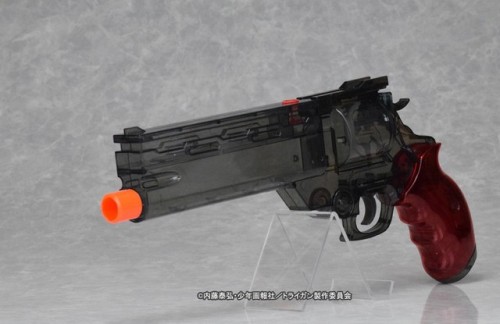 Love & PEACE!  THE MOVIE OF TRIGUN BADLANDS RUMBLE 1/1 SCALE: VASH’S WATER GUNAvailable co