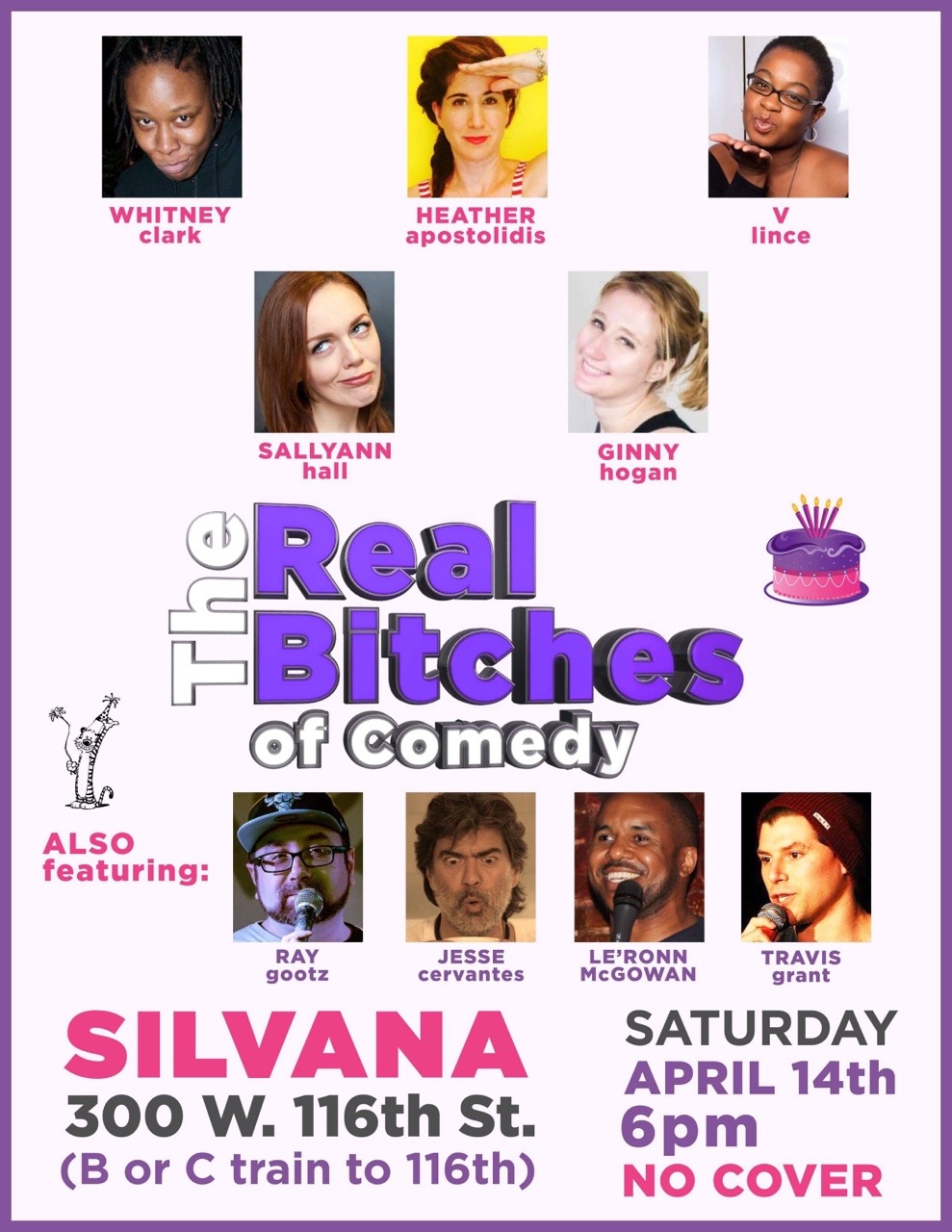 Real Bitches of Comedy Show!! #standupcomedy #harlem