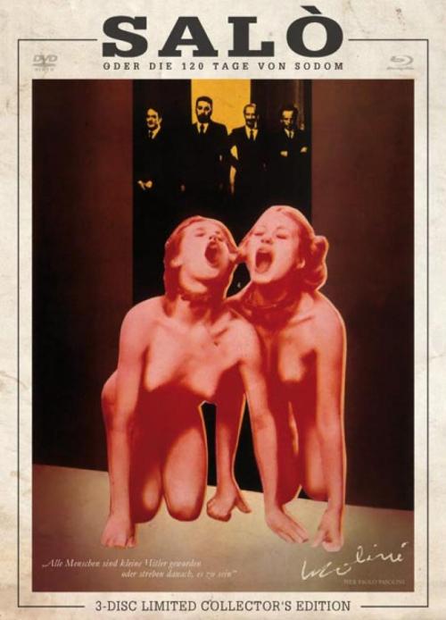 johannesbrahms:  Posters for “Salò or the 120 days of Sodom”, 1975 dir. Pier Paolo Pasolini 