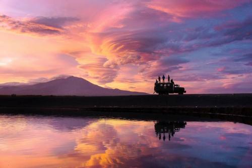 onepieceatthetime:&lsquo;Russian Nights 'by Chris Burkard Photography .Sunset in Kamchatka,Russi