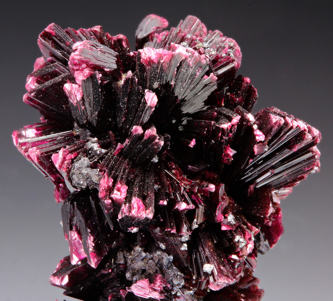 fuckyeahmineralogy:  Erythrite; Bou Azzer District, Tazenakht, Morocco