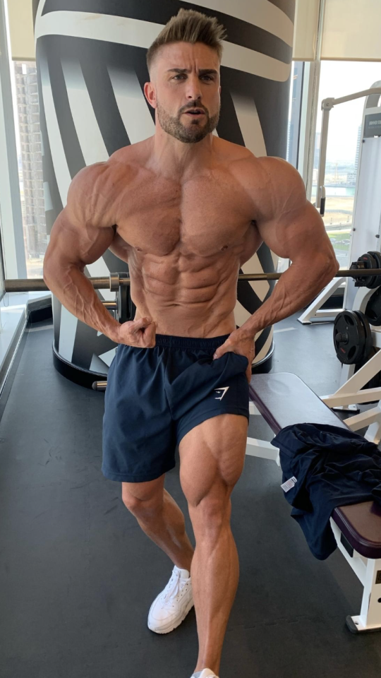Pumped So Hard, Super Striated Conditioning And Flexing His Physique ProudlyRyan Terry