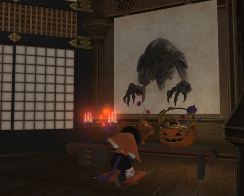 Ended up getting the All Saints Wake decorations set up. Had the FC members help out. I think it tur