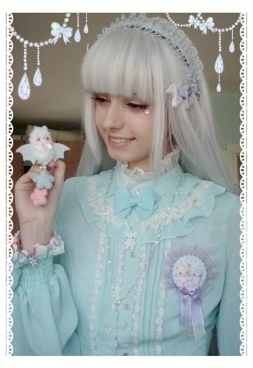 harajukuconnection:    Hi there (。･∀･)ﾉ゛｡+ﾟ *｡I’m LilacNightmare ! I’m 18 and live Switzerland (｡･ω･ ｡)Mostly into : Pastel goth | Fairy kei | Mori kei | Hama kei | Shironuri | Lolita and Cult party kei | (ﾉ´ヮ´)ﾉ*:･ﾟ✧I