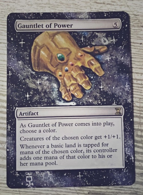 京  Gauntlet of power ( infinity gauntlet Alter) - Finished -(Phone filtered some details for some re