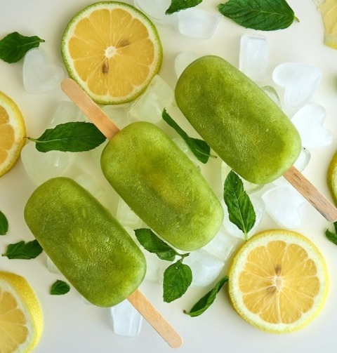 Lemon Lime Popsicles