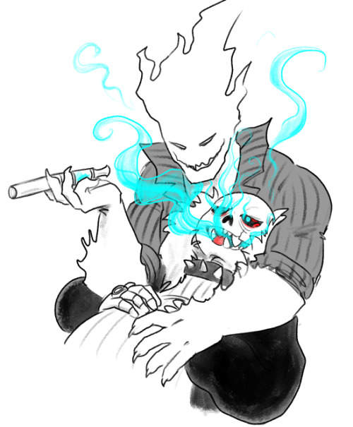 withtheworms:  illegalsekrit:  guess who’s been dreaming up a lot of gross stuff about Underfell lol  (banging fists on table) gross boys Gross Boys GROSS BOYS 