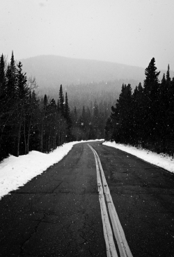 bluepueblo:  Snow Highway, The Cascades,