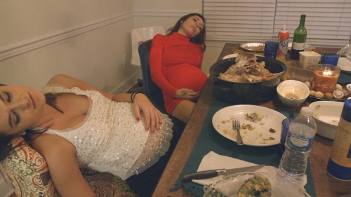 “Stuffed like a Turkey” – is now available at www.seductivestudios.com In this custom video, Daphne, Laney and Nicole eat an entire Thanksgiving dinner when the rest of the models are unable to make the event! They gobble down every bite, and their