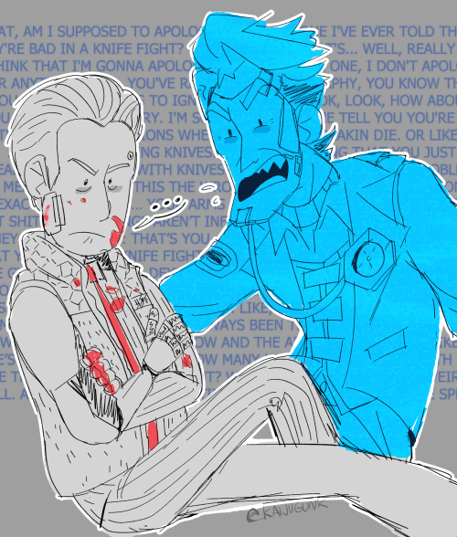rhys wont talk to him until he apologizes. needless to say rhys never talks to jack ever again(full 