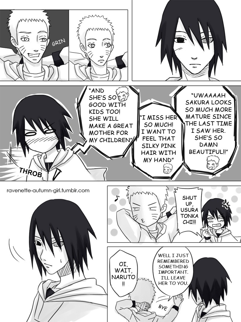 ravenette-autumn-girl:  SasuSaku Month Day 16 - “Even the darkest night will end