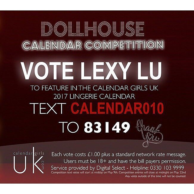 Please vote for me guys, it will be so much appreciated. Non UK voters can PayPal