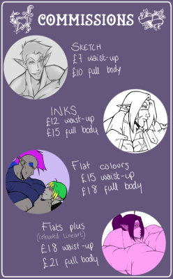 kullizilla:  kullizilla:  Currency converter here!  Please email me at gabriyeladonai at gmail.comPrice is per character. Not much I won’t do. But rules are; No under 18s No real people No guarantee I will accept your idea if it’s something I am not