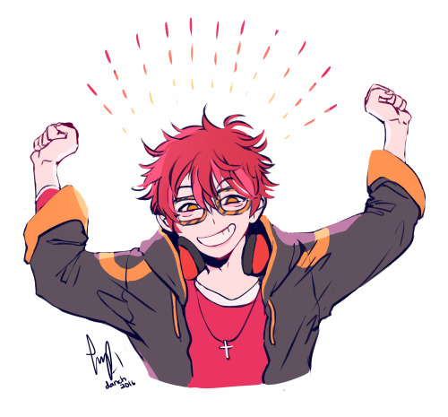 dunatdan:  This was supposed to be a headshot commission but i went overboard, 707 from mystic messe