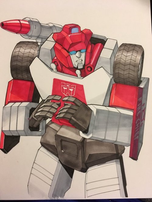 spewpew:  A few of the commissions I did for TFcon Toronto 2018! Thanks so much again to everyone who came by my table to say hi <3   My boy, Armada Sideways!