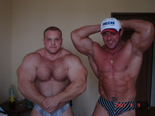 xcomp:  Mikhail Sidorychev and…? I should know the name of the guy on the left but if so it escapes me!