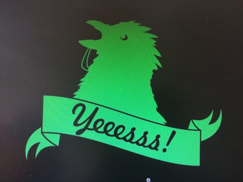 I’m trying to make more shirts before we officially open a shop. Here’s everyone’s