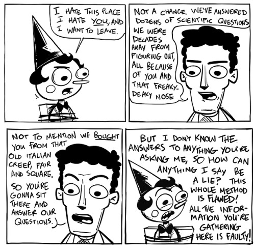 theotherendcomics:Gravity isn’t even being affected by extra dimensions. This comic is so fake. 