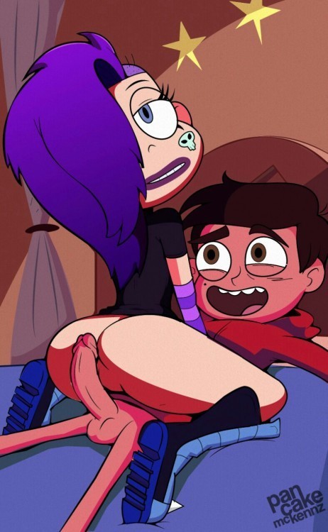 the34kingreturns:  When Teen Titans Go Beast Boy and Raven meets Marco and Star.