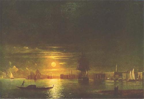 Venice, 1849, Ivan AivazovskiMedium: oil,canvas