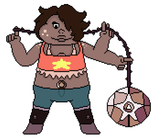 tffab: Smoky Quartz Pixel Art. (With and without shading)