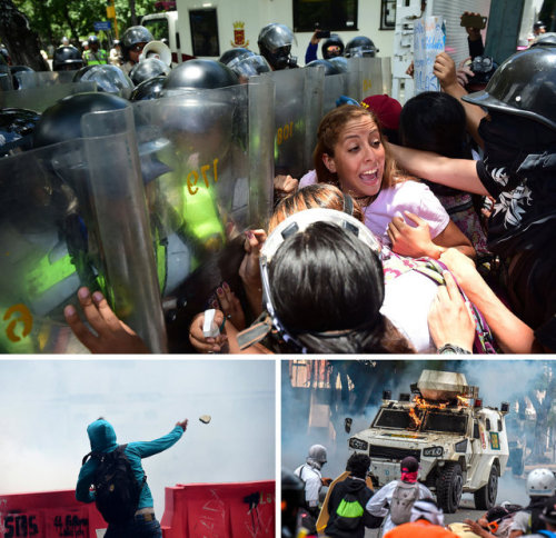 npr: While President Nicolas Maduro has set the gears in motion for a new Venezuelan constitution, the confusion and violence that has engulfed city streets for more than a month only appears to be deepening. The tumult continued apace this week, opening