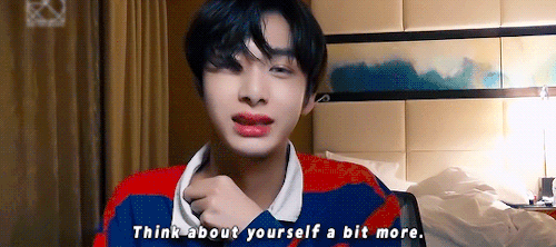Monsta Xs Words To Monbebe:comfort Yourself.