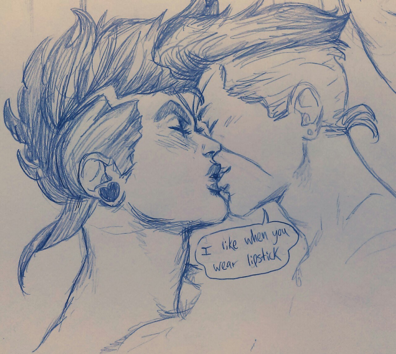 one-punch-titty:  Kissu kissu 