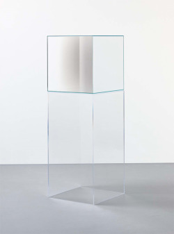 heathwest:  Larry BellUntitled (#12A06), 2006Inconel coated glass with Plexiglas base58 x 20 x 20 in. 