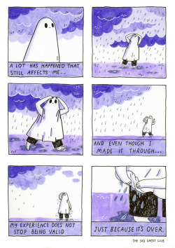 thesadghostclub:  Experiences and struggles