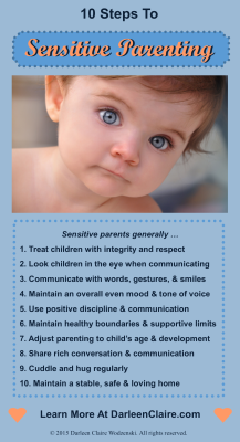 darleenclaire:  Parental sensitivity is supported by research as being critical to healthy childhood development. A sensitive parent is a great parent. Explore more about parental sensitivity and how it may be just one component of the new Attachment