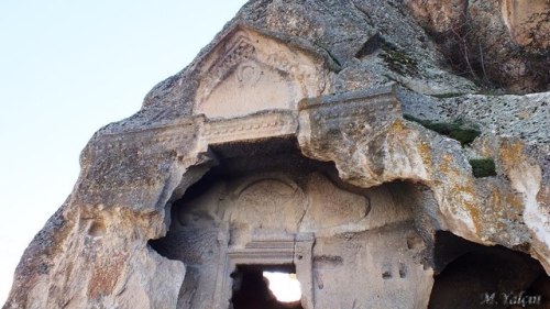 classicalmonuments:Tomb of Midas (and his “city” as well)Yazılıkaya, Eskişehir, Turkey6th-7th centur