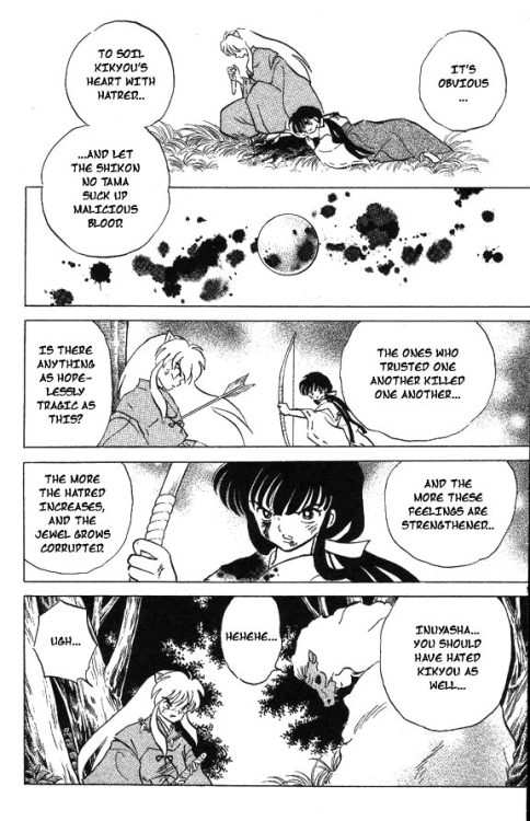 inu-kik:I keep seeing all of these posts about how InuYasha and Kikyou were never really in love.You