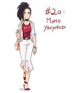 saeryth:  Last, but not least of class 1-A : Momo Yaoyorozu.Just like Bakugo, I totally misjudged Momo at first. I knew she was extremely smart, analytical, and also very very rich, so I assumed she was a cold b*tch.Turned out she’s actually the sweetest