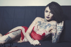 Leighravensg:  Set Featured In Cynical Fashion Magazine / Leigh Raven / Photo By: